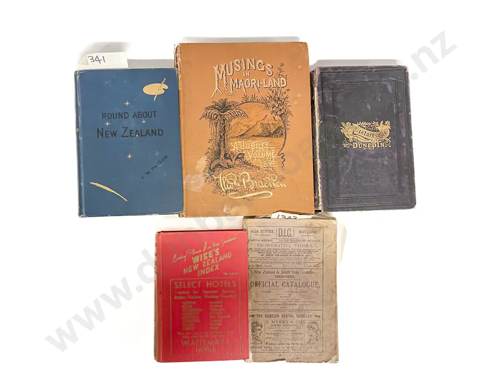 Six NZ Vintage Books Image 1++