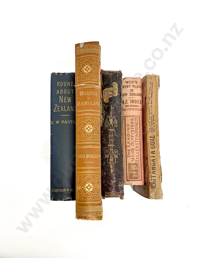 Six NZ Vintage Books Image 1++