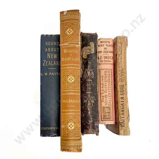 Six NZ Vintage Books