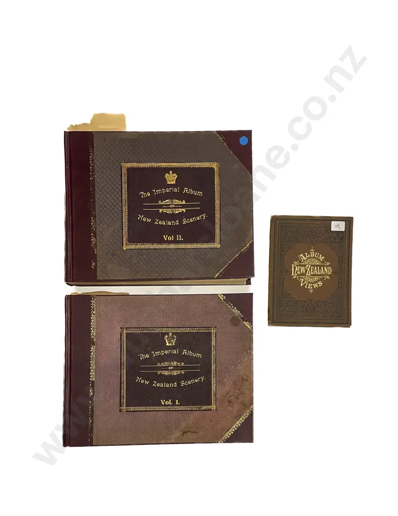 The Imperial Album of New Zealand Scenery Volumes 1 & 2 and Other Image 1++
