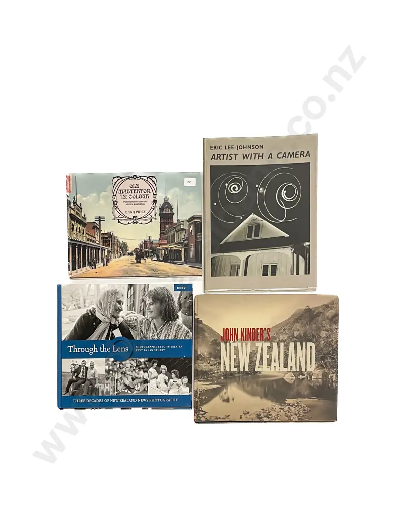 Four Assorted Photography Books Image 1++