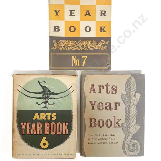 Four Art In NZ Magazines & Three Year Books