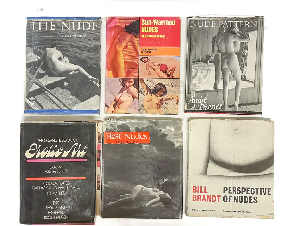 Seven Nude Study Photography Books Image 1++