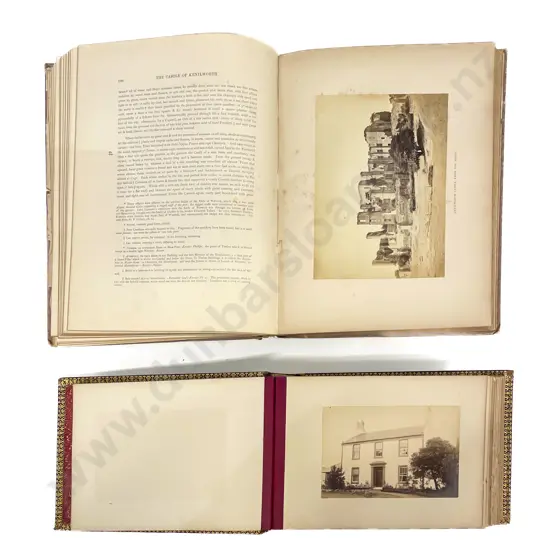 Two Antique English Photographic Albums