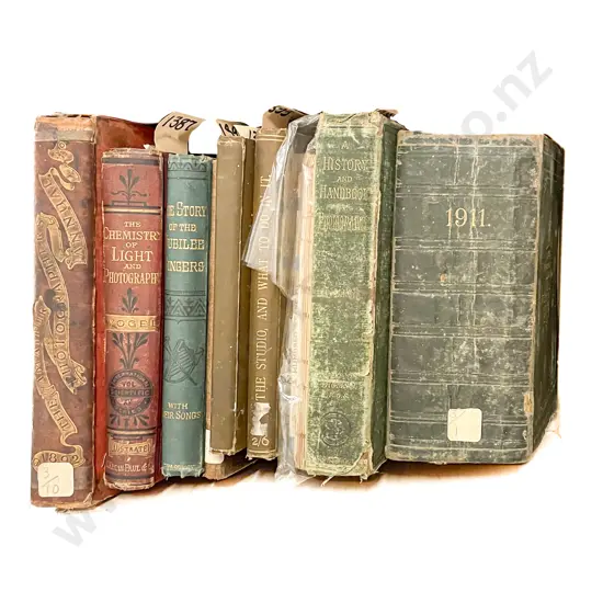 Collection of Eight Vintage Photography Books