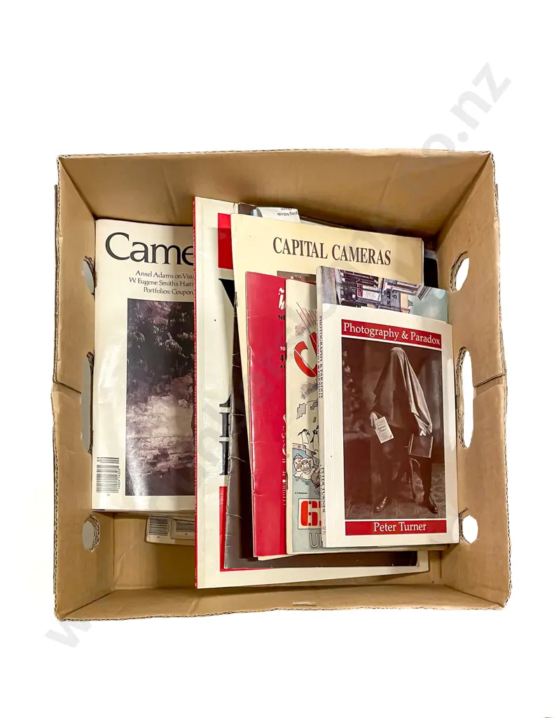 Small Quantity Camera Arts Magazines & Various Booklets Image 1++