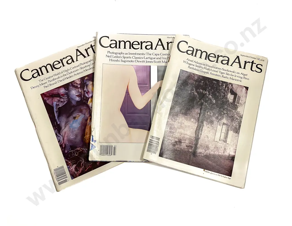 Small Quantity Camera Arts Magazines & Various Booklets Image 1++