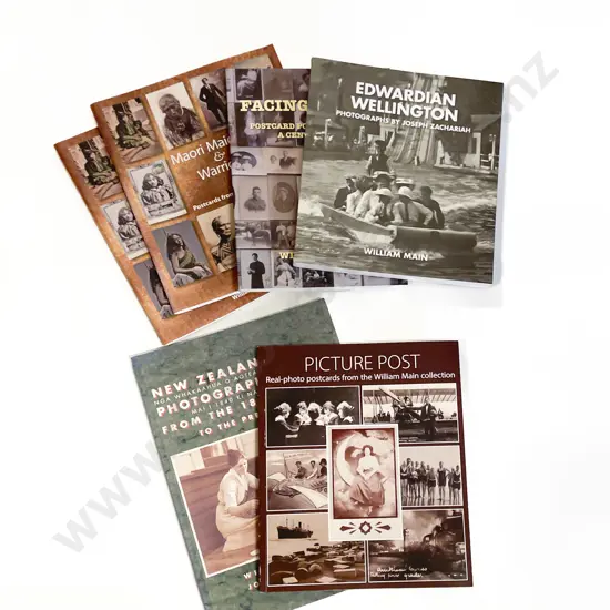 Six William Main Publications together with Draft Newtown South Wellington Folder