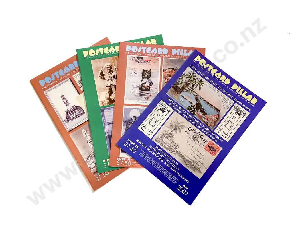 Quantity Postcard Pillar Magazines & Four William Main Publications Image 1++