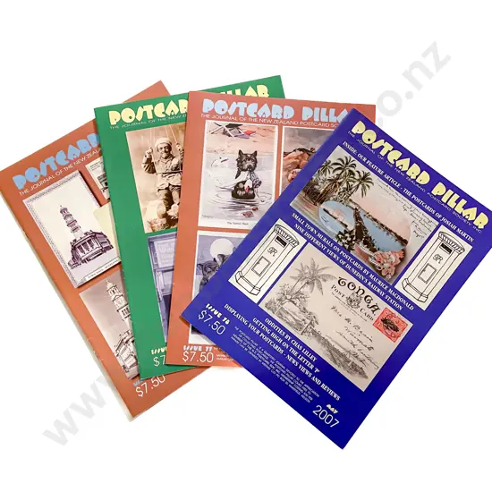 Quantity Postcard Pillar Magazines & Four William Main Publications