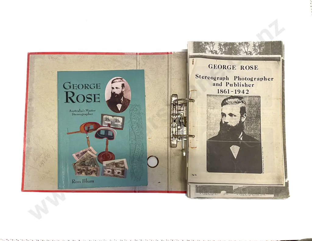 George Rose Australia's Master Stereographer by Ron Blum Image 1++