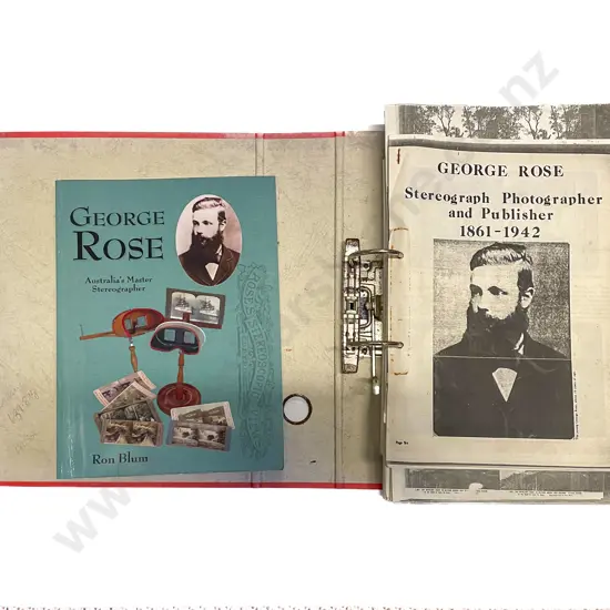 George Rose Australia's Master Stereographer by Ron Blum