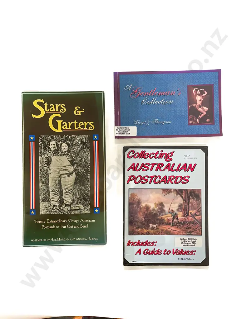Collection of Works Pertaining to Collecting Postcards Image 1++