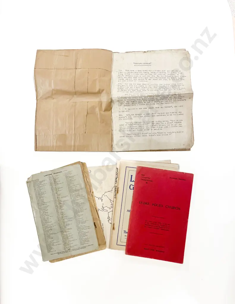 Collection of Vintage Works Pertaining to Magic Lanterns Image 1++