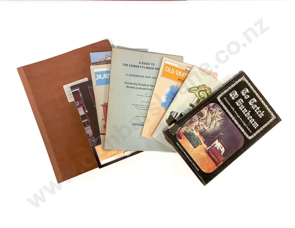 Collection of Works Pertaining to Gramophones and Other Vintage Amusements Image 1++