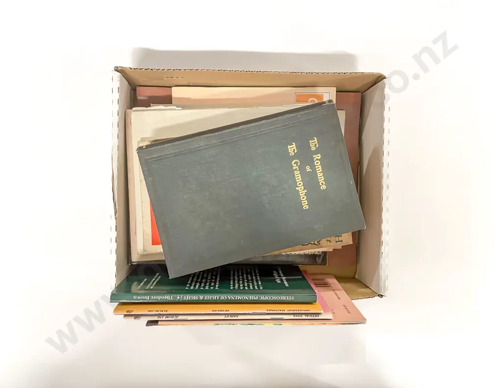 Collection of Works Pertaining to Gramophones and Other Vintage Amusements Image 1++