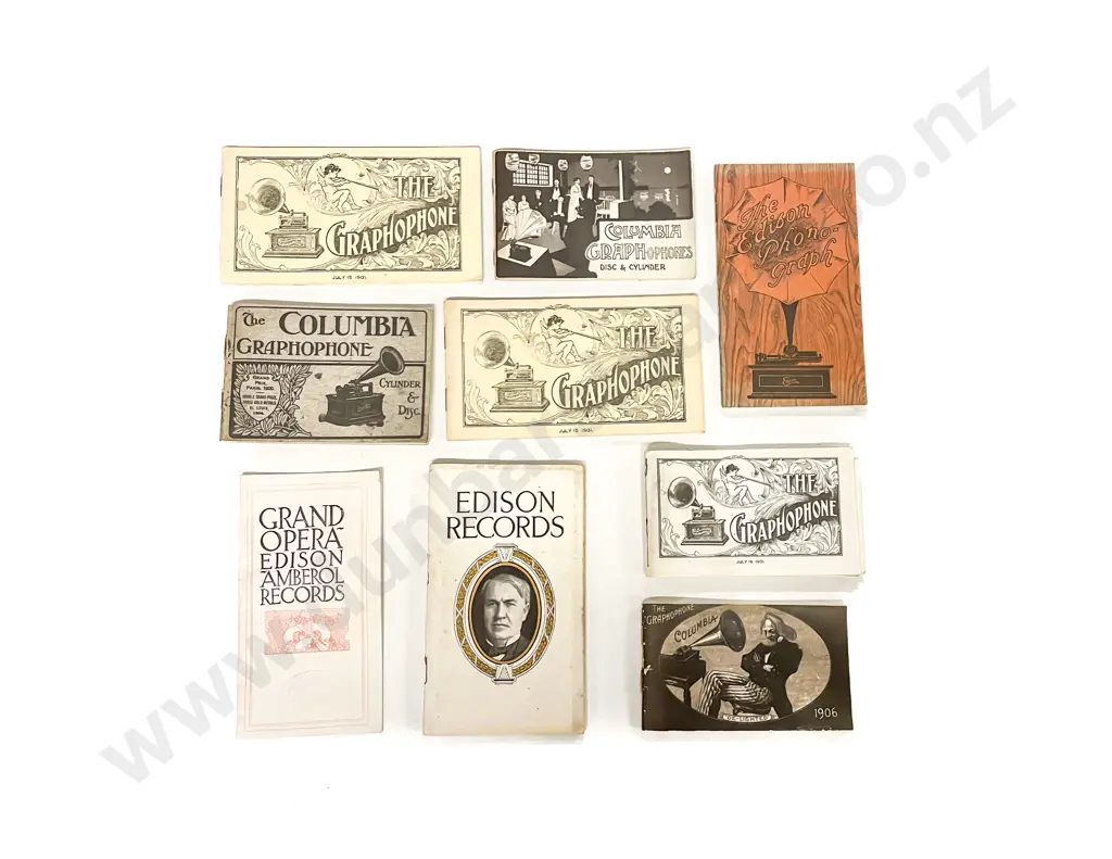 Collection of Works Pertaining to Gramophones Image 1++