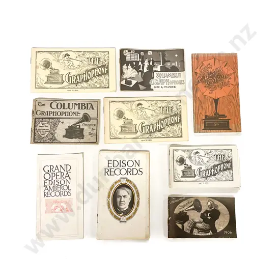 Collection of Works Pertaining to Gramophones