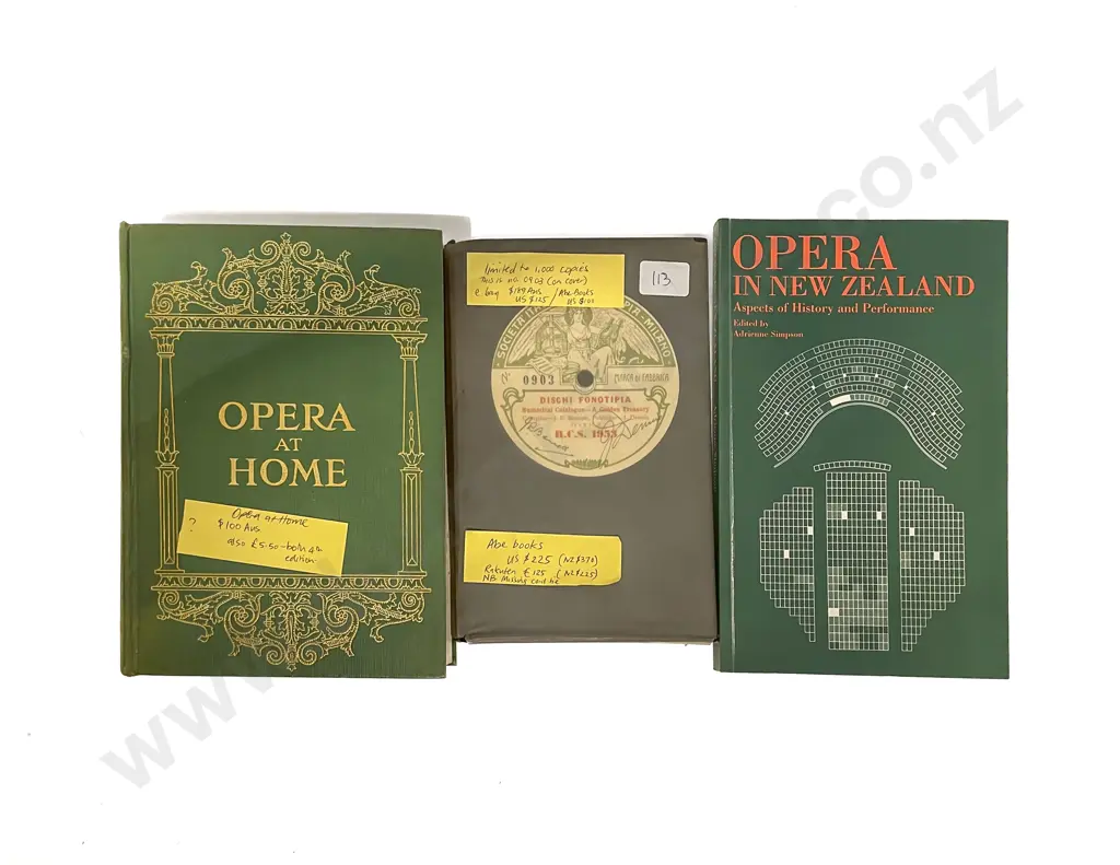 Three Opera Volumes Image 1++