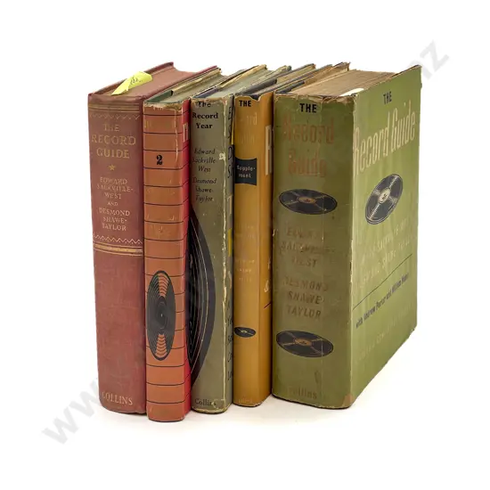 Five Assorted Volumes of the Record Guide & The Record Year