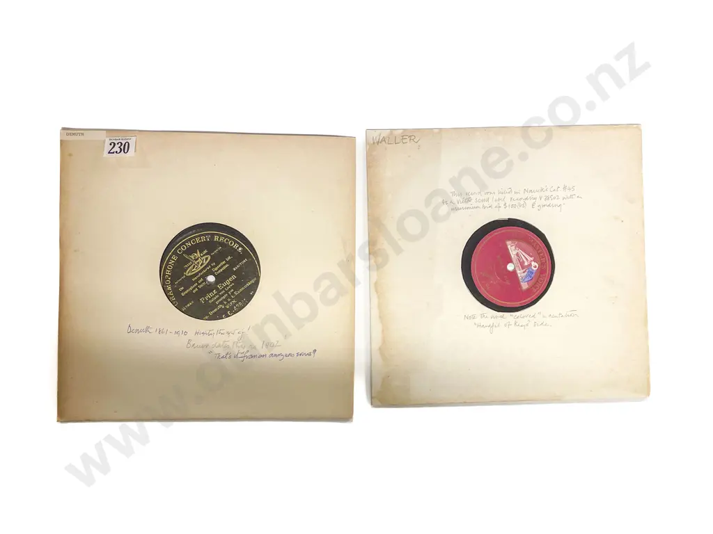 Four Gramophone Records Image 1++