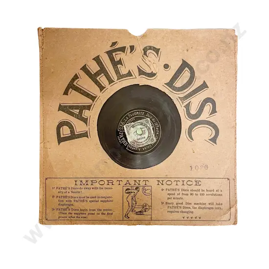 Eight Smaller Size Gramophone Records