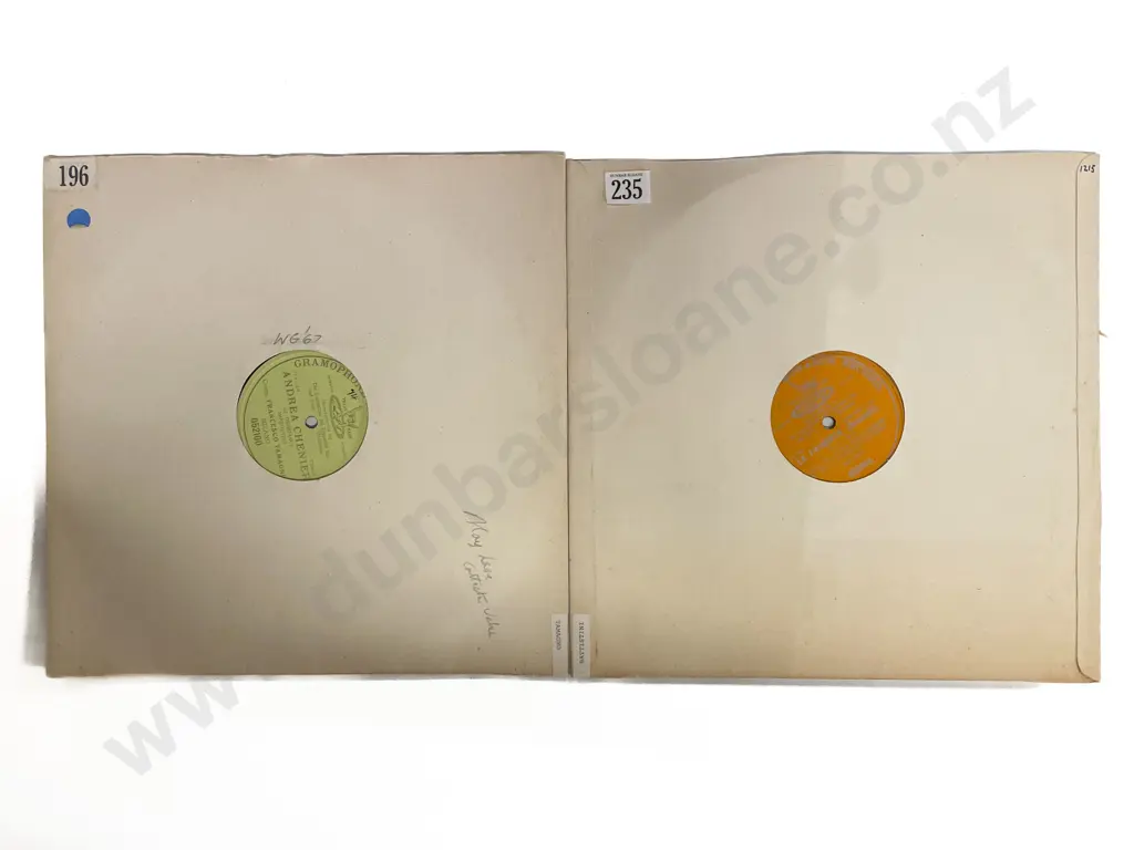 Four Gramophone Monarch Record Discs Image 1++