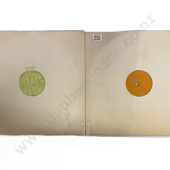Four Gramophone Monarch Record Discs