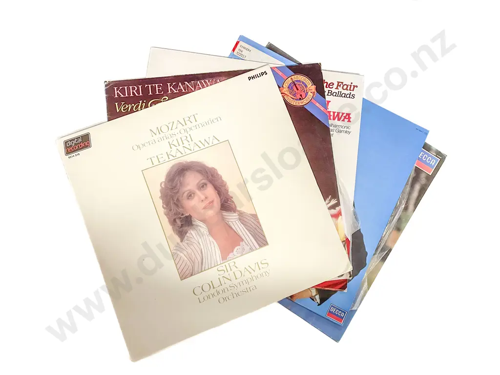 Thirteen Kiri Te Kanawa  LP Record Recordings Image 1++