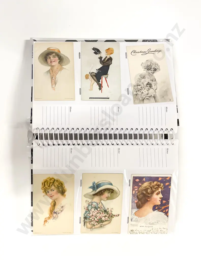Collection of Assorted Early C20th Beauties and Postcard Portraits Image 1++