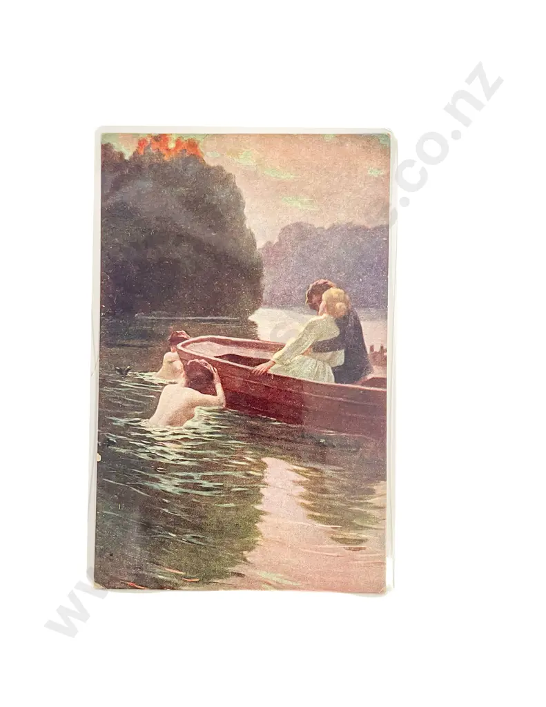 Collection of Assorted Early C20th Romantic Postcards Image 1++