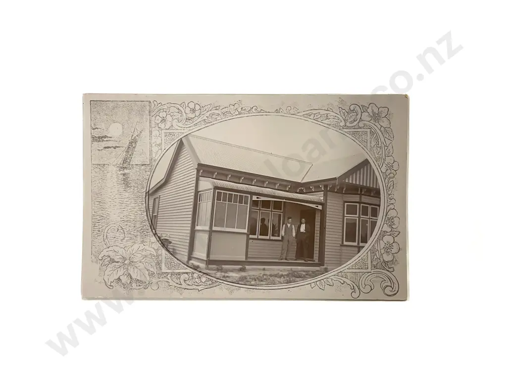 Collection of Assorted NZ Early C20th Postcard Portraits and Architectural Studies Image 1++