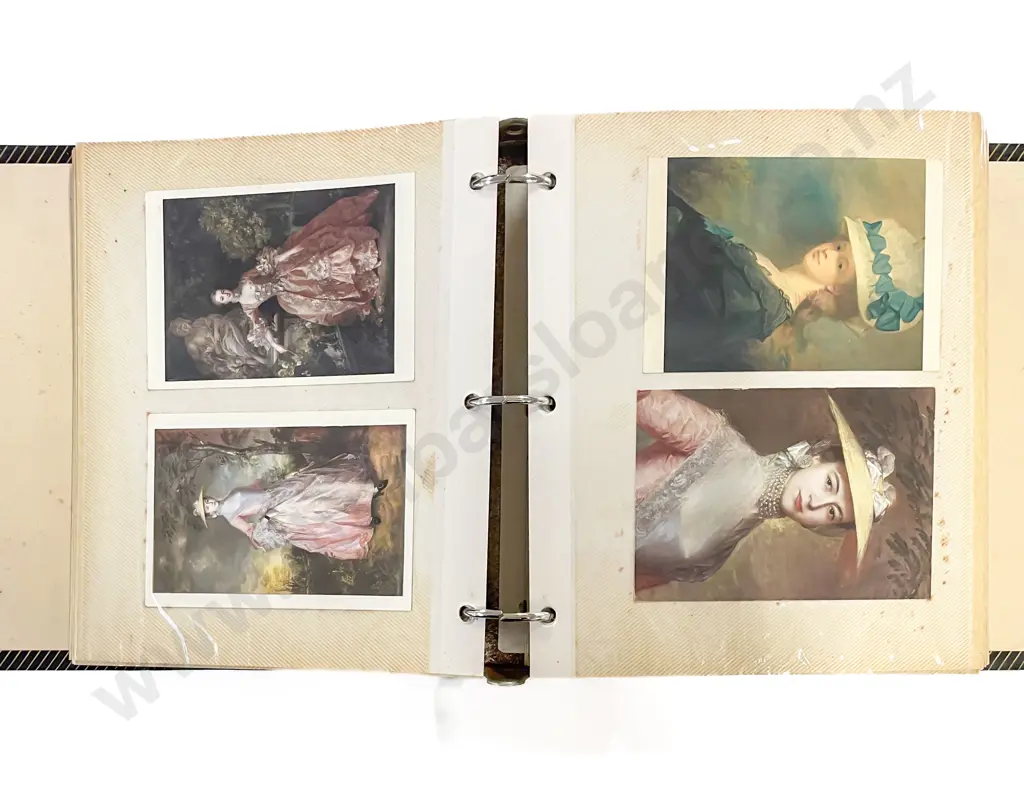 Two Albums of Assorted Mid/Late C20th Art Postcards Image 1++