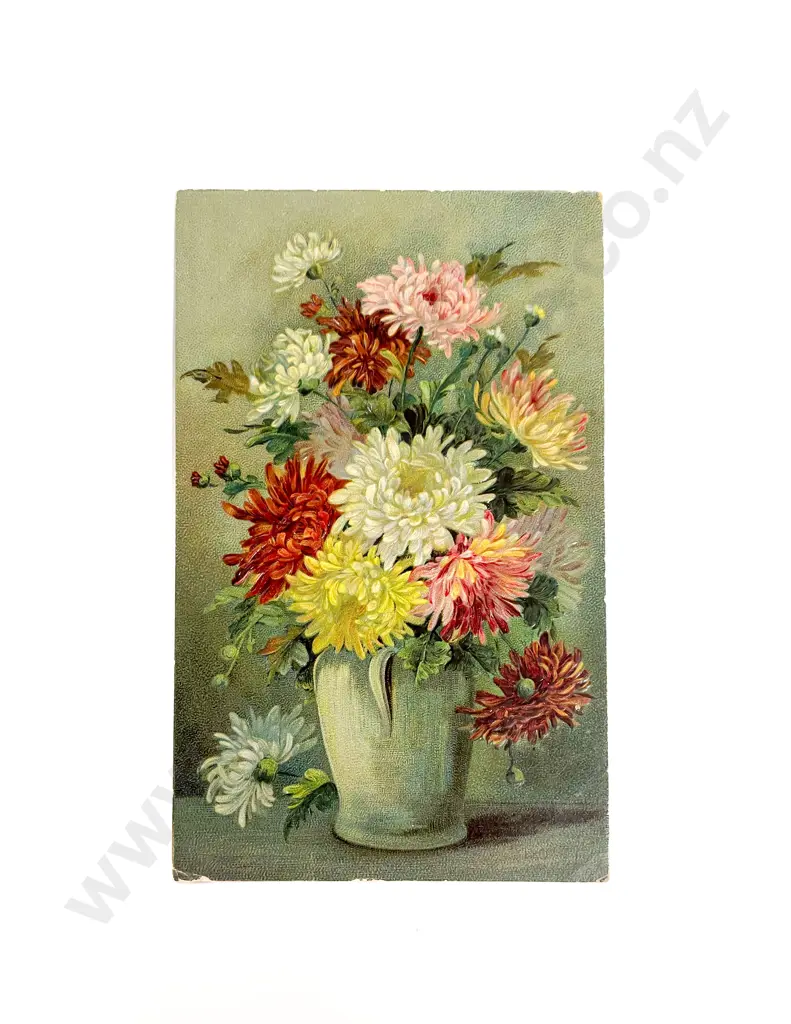 Collection Early C20th Embossed Botanic & Silk Postcards Image 1++