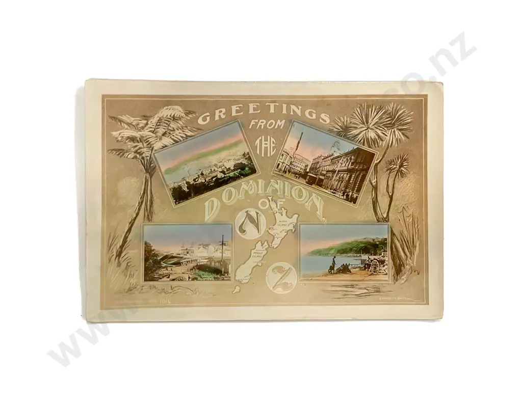 Small Collection of Assorted Early NZ C20th Postcards Image 1++