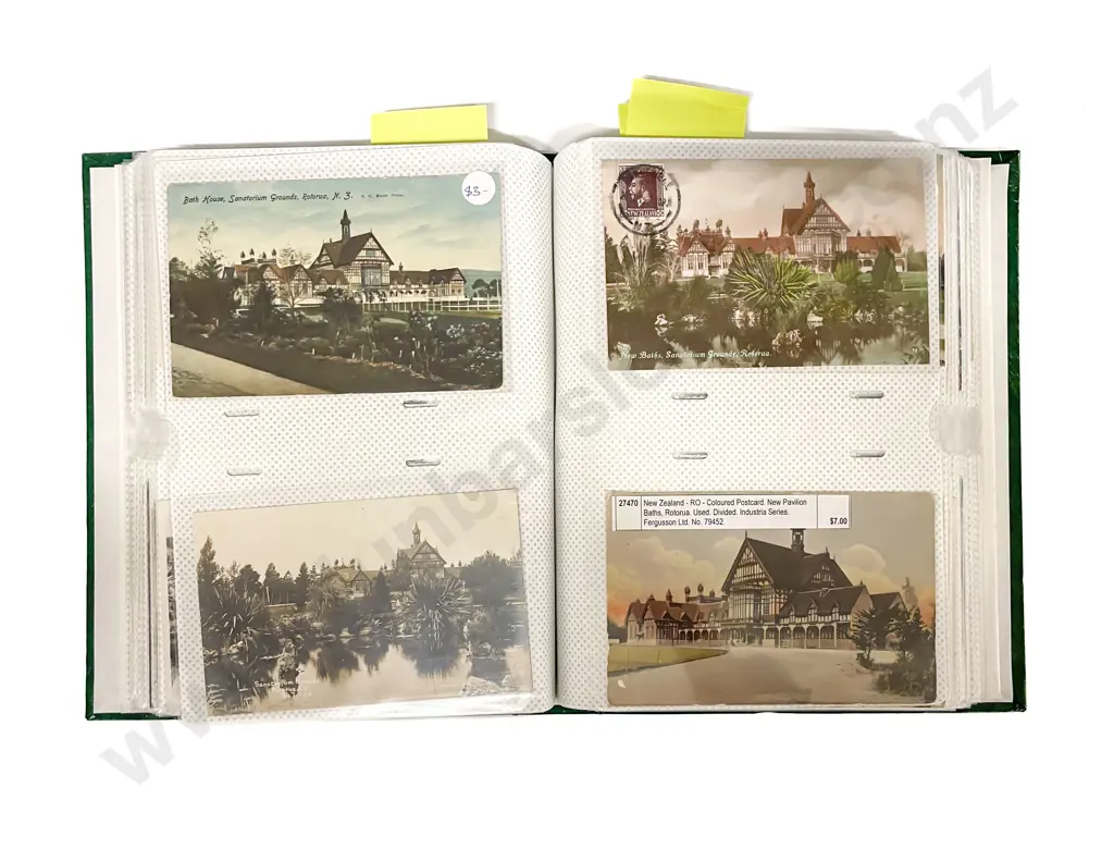Collection of Assorted Early NZ C20th Architectural Study Postcards Image 1++
