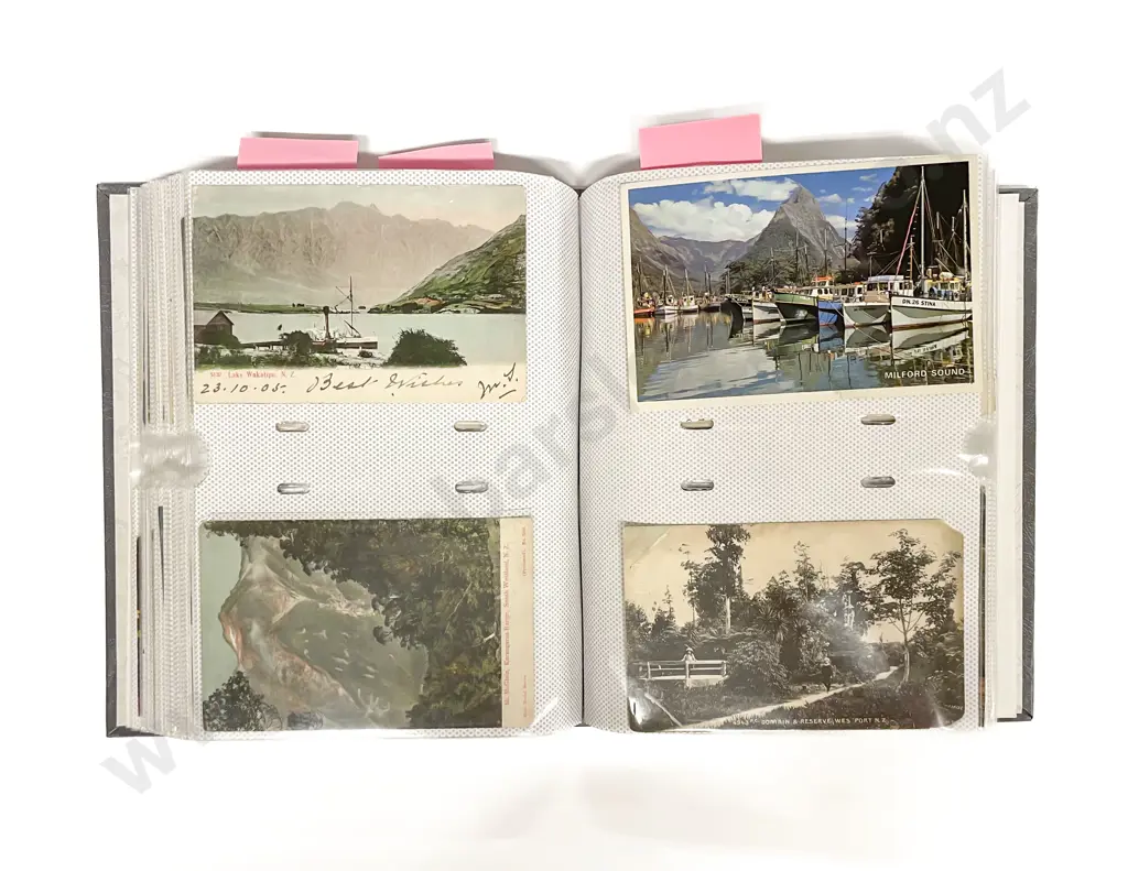 Collection of Assorted NZ C20th Postcards of West Coast and Glaciers Image 1++