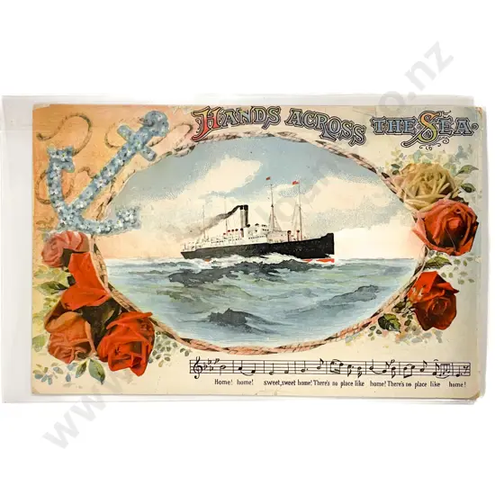 Two Album Collections of Various Postcards and Silk Cigarette Cards