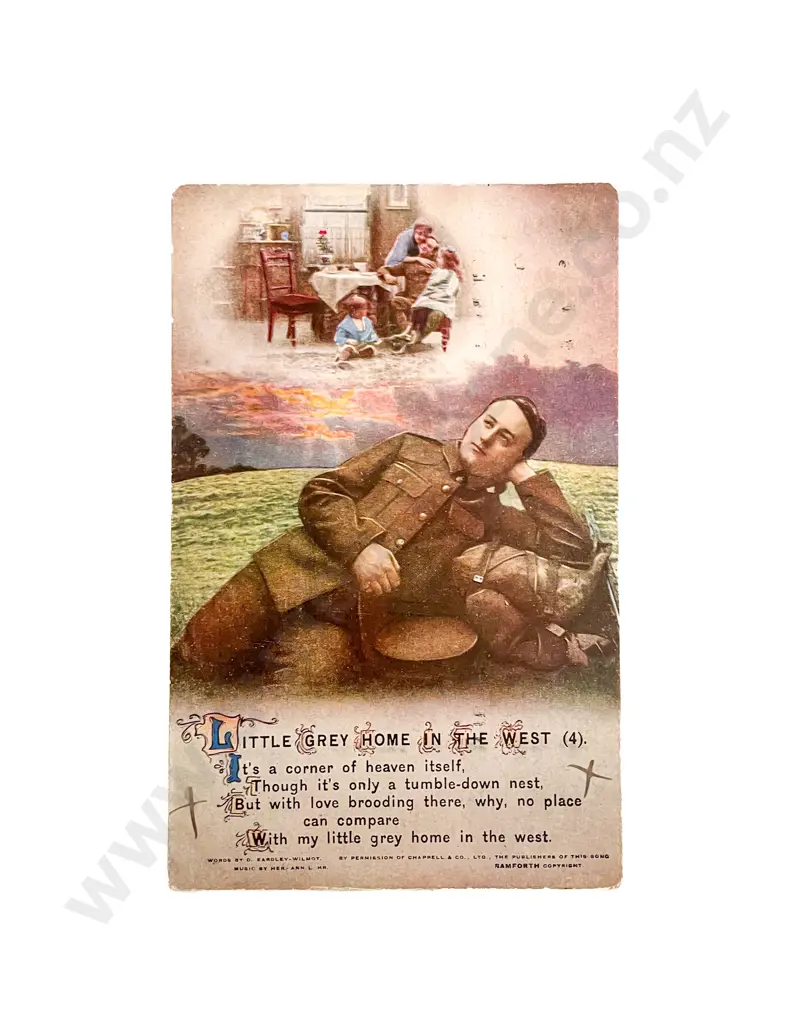 Album NZ and World Military Postcards Image 1++