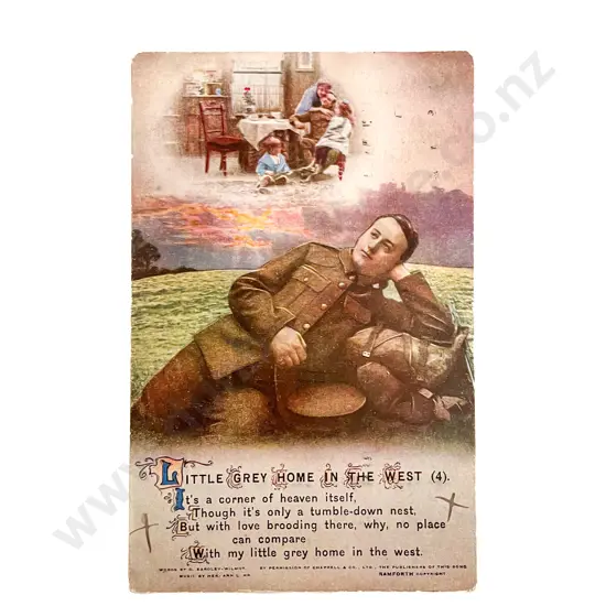 Album NZ and World Military Postcards