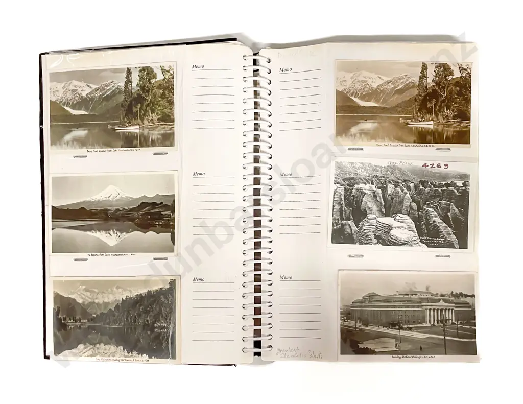 Album Early Mid C20th NZ Postcards including Maori Image 1++