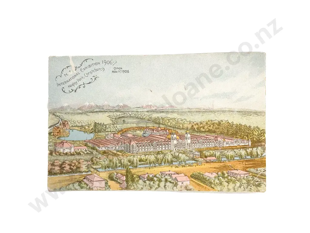 Collection Early C20th NZ Postcards Wellington Exhibitions and Various Image 1++