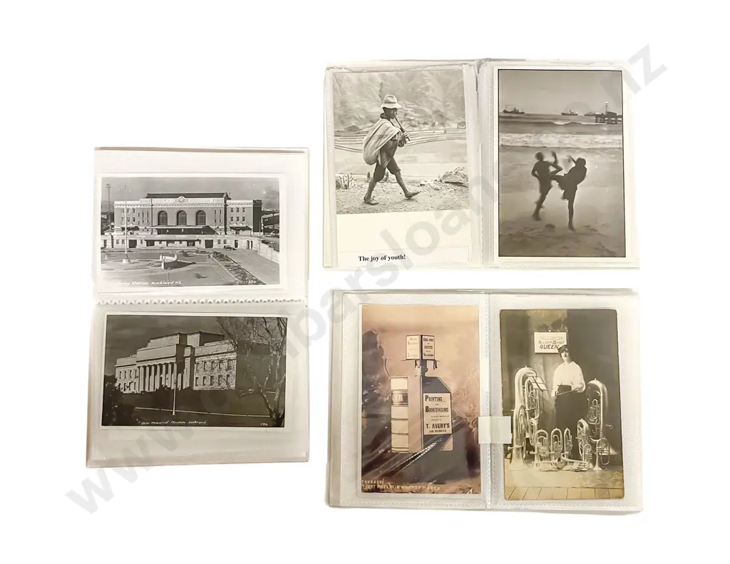 Collection of NZ Early C20th Modern and World Postcards Image 1++