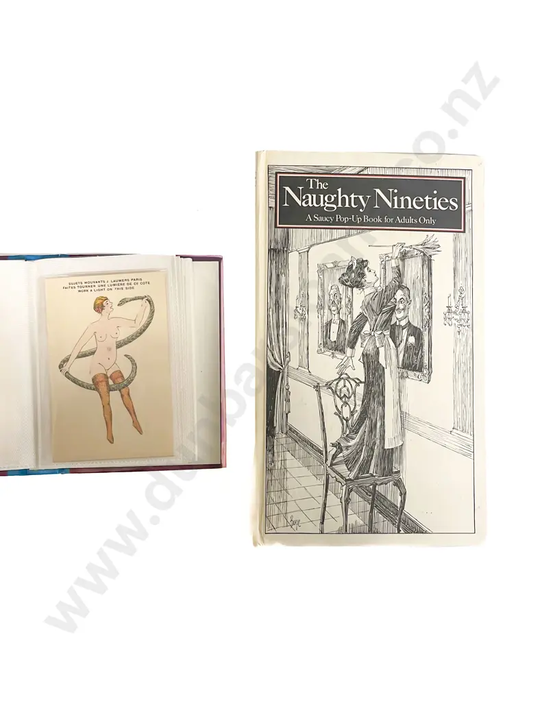 Series of French Risque Cards and Popup Book Image 1++