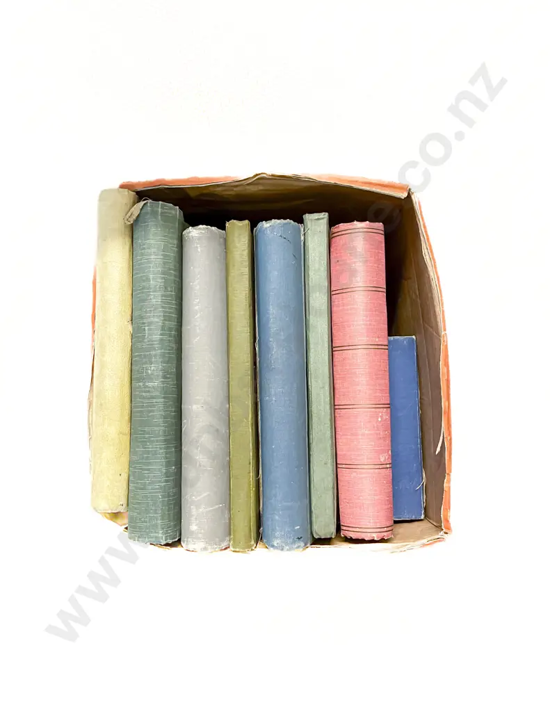 Nine Vintage Empty Postcard Albums Image 1++