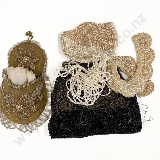 Three Beaded Evening Purses and Assorted