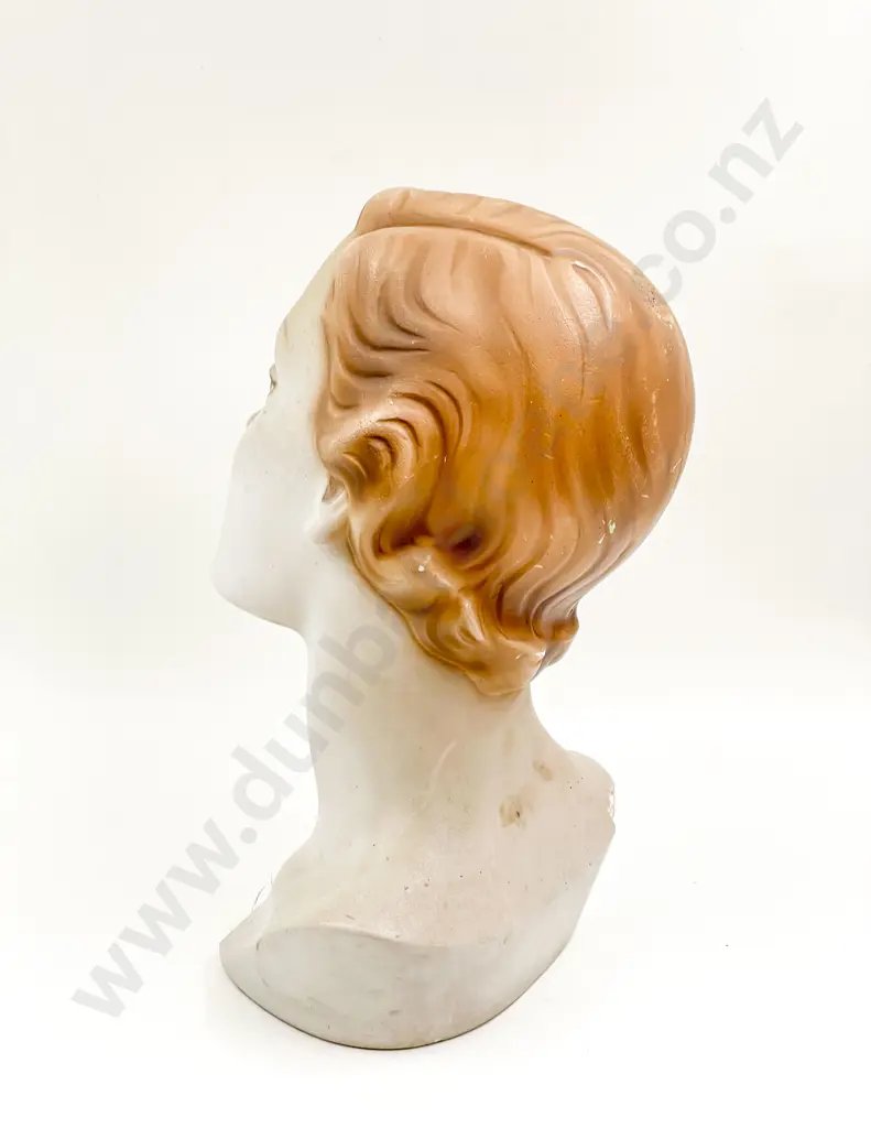 Vintage Haberdashery Counter Display Bust Image 1++