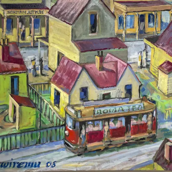William Main (1934 - 2023) - Wellington Street Scene