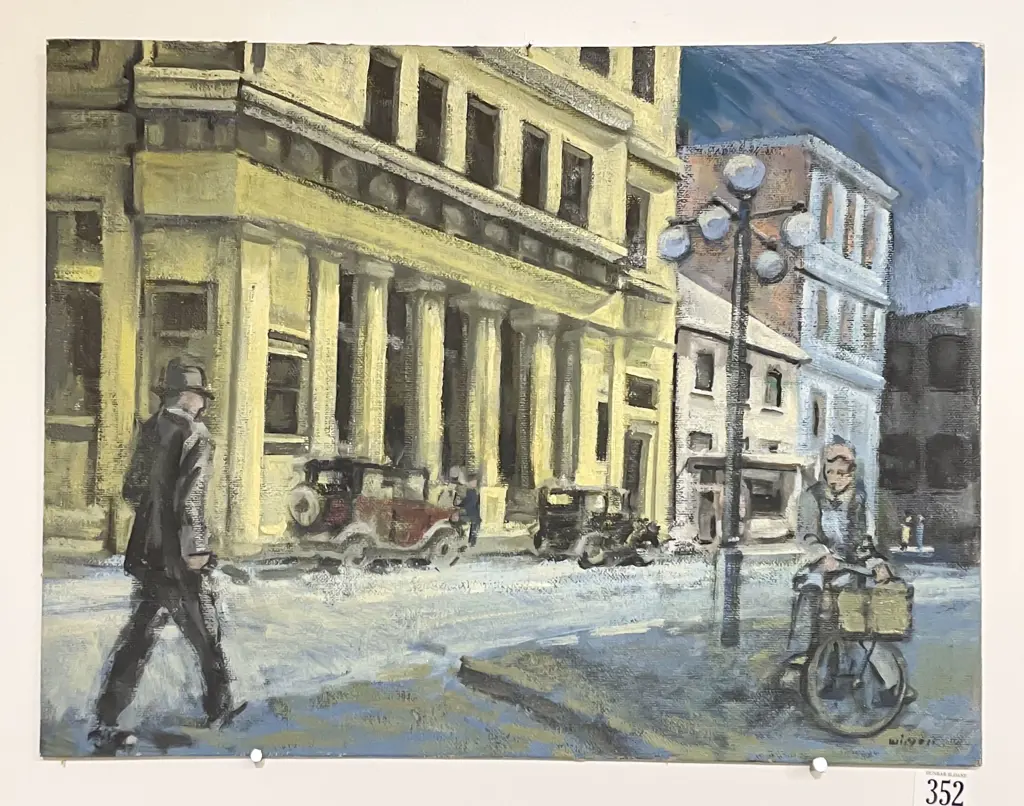 William Main (1934 - 2023) - Old Wellington (unframed) Image 1++