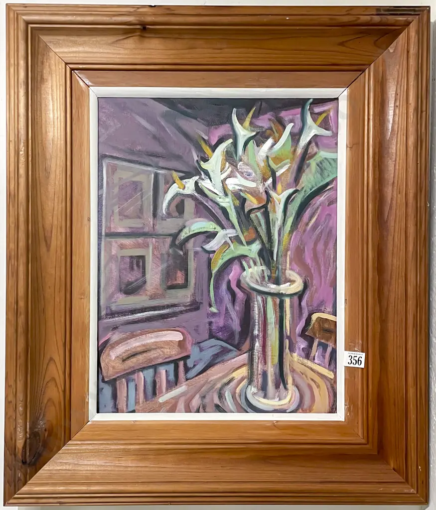 William Main (1934 - 2023) - Calla Lillies Image 1++